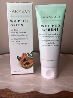 Farmacy Whipped Greens Oil Free Foaming Cleanser‎ 3.4 oz NEW
